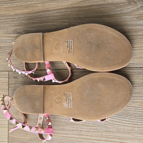 Steve Madden Travel Studded Strappy Sandals - Picture 6 of 8